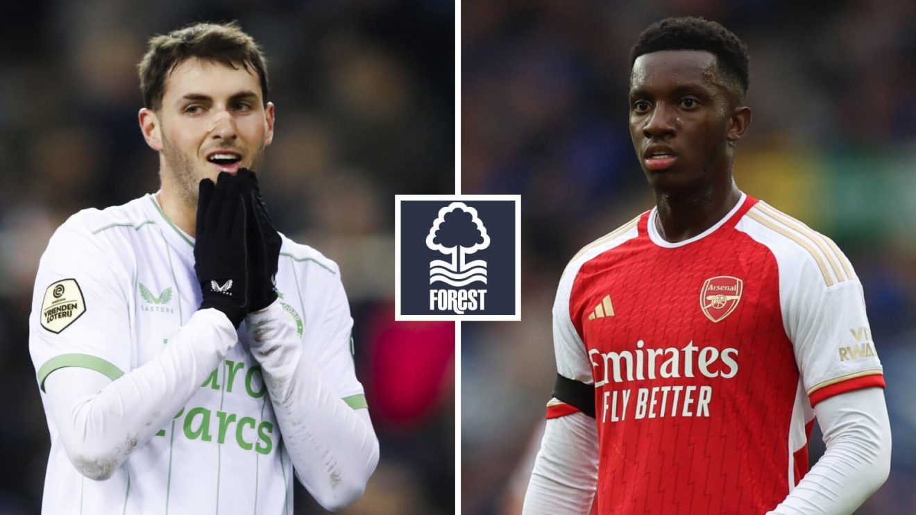 Nottingham Forest transfer targets Eddie Nketiah and Santiago Gimenez