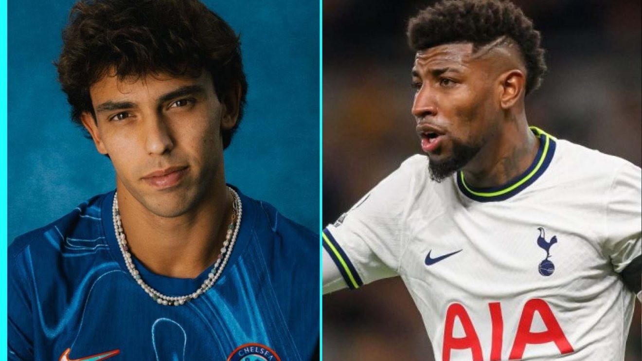 Chelsea forward Joao Felix and ex-Tottenham right-back Emerson Royal