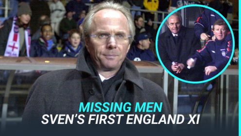 F36Skive: Can you recall Sven’s first England XI in 2001?