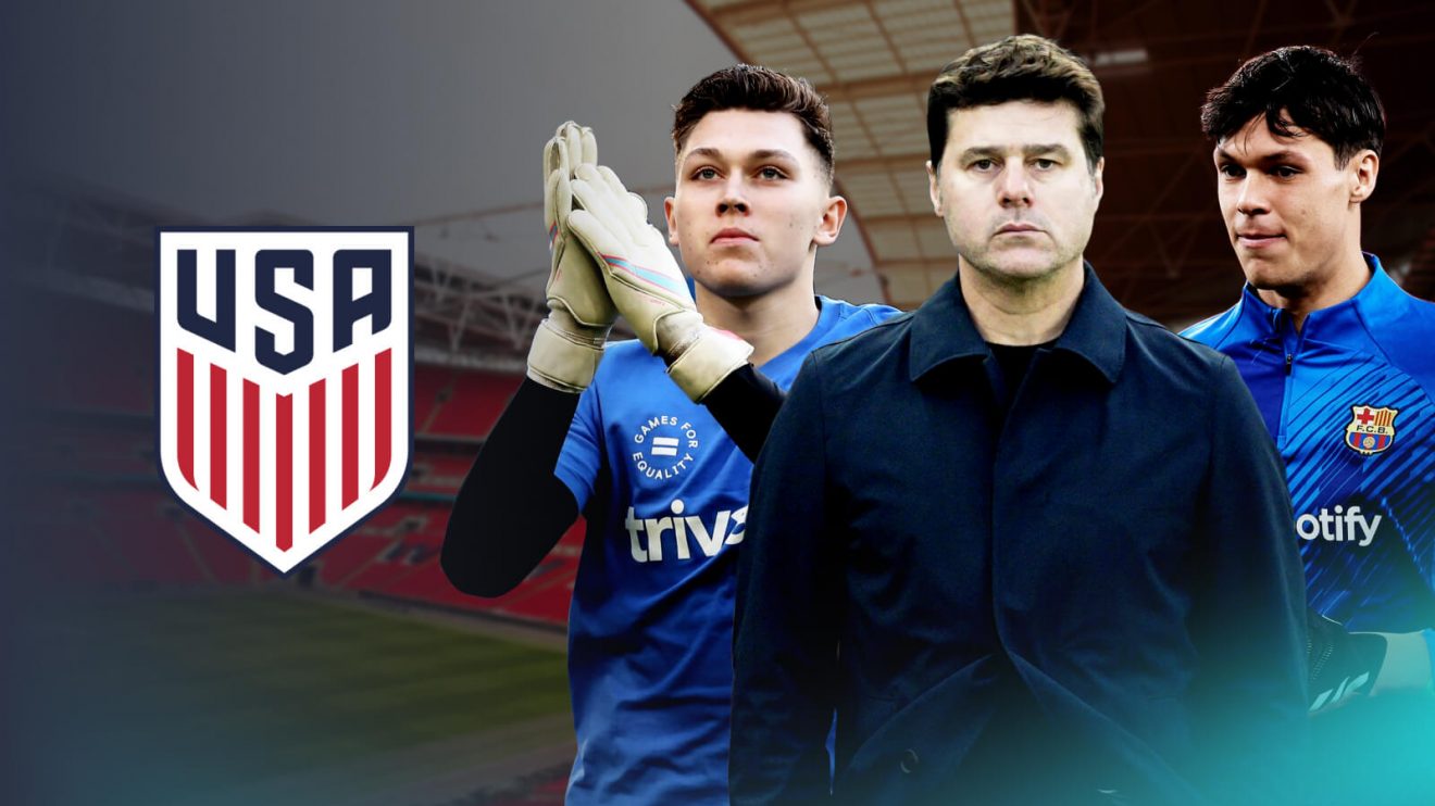 Mauricio Pochettino with US goalkeeper options