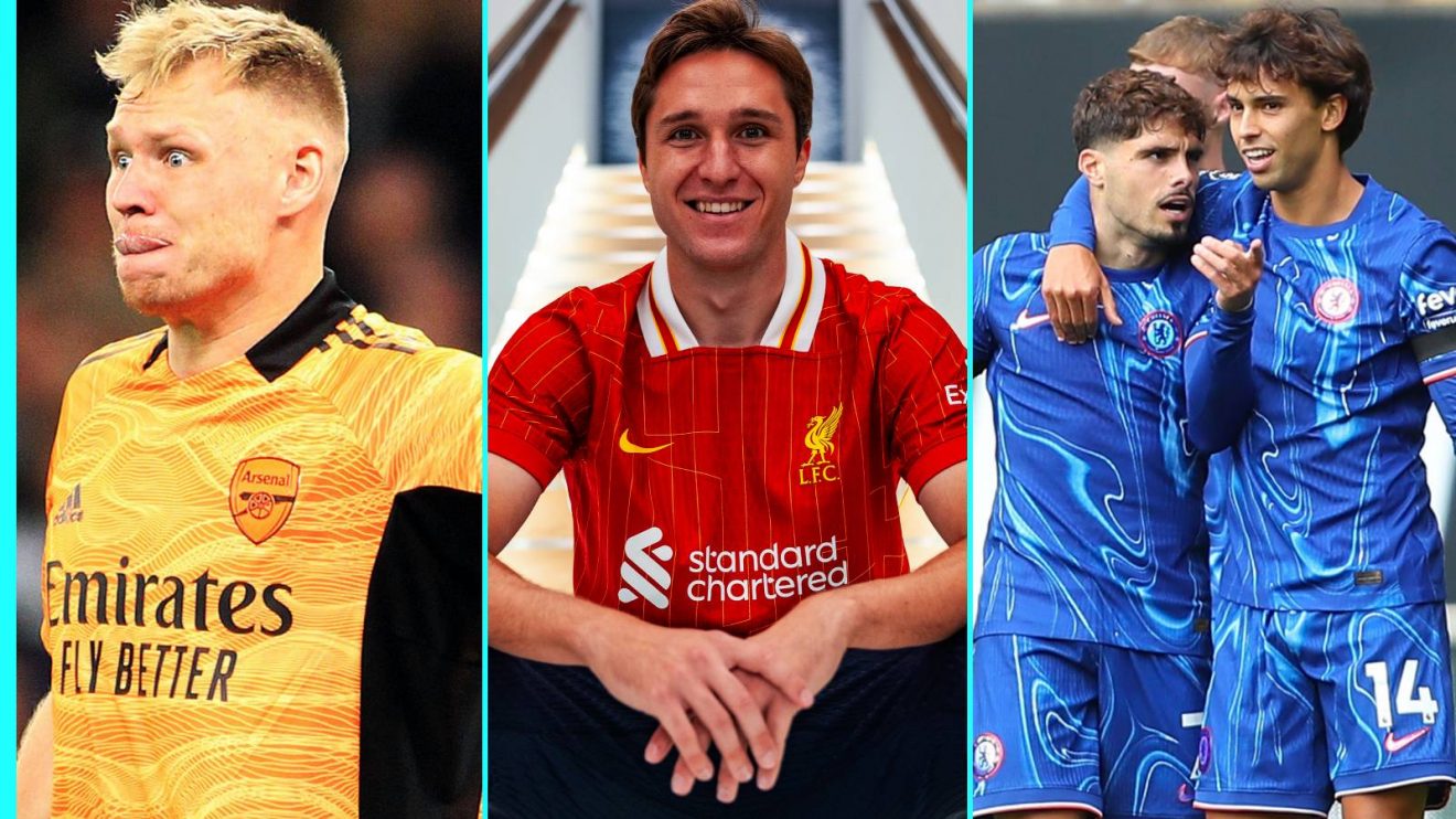 Aaron Ramsdale (Southampton), Federico Chiesa (Liverpool), Pedro Neto and Joao Felix (both Chelsea) have all been on the move this summer