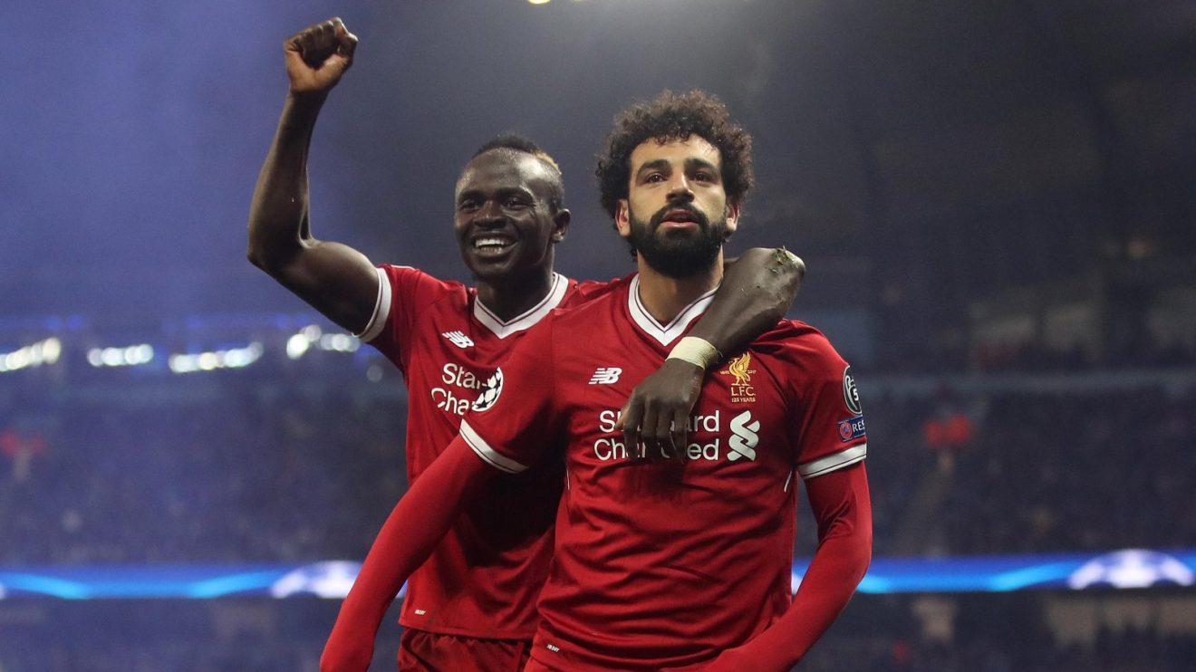 Liverpool duo Mohamed Salah and Sadio Mane