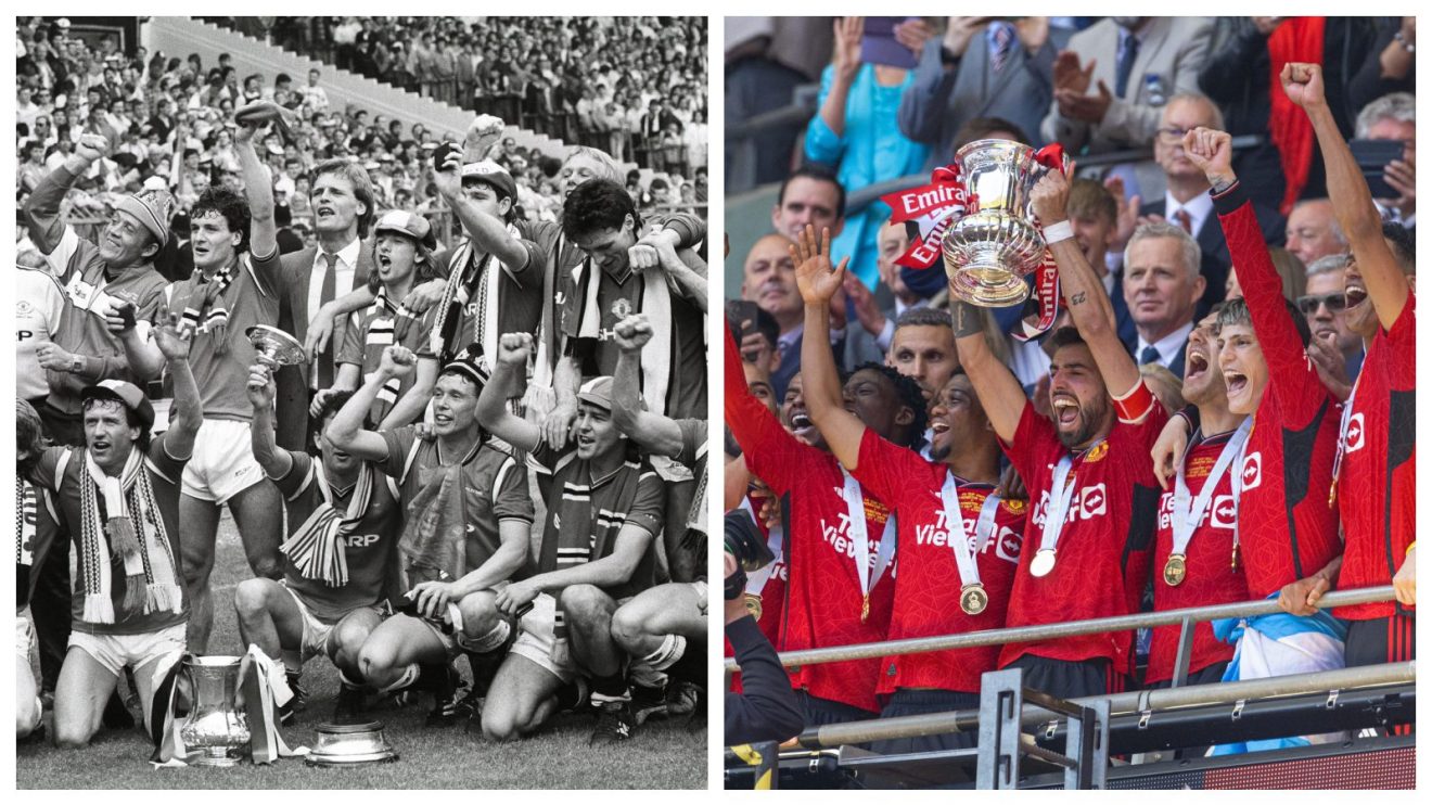 Man Utd in 1985 and 2024
