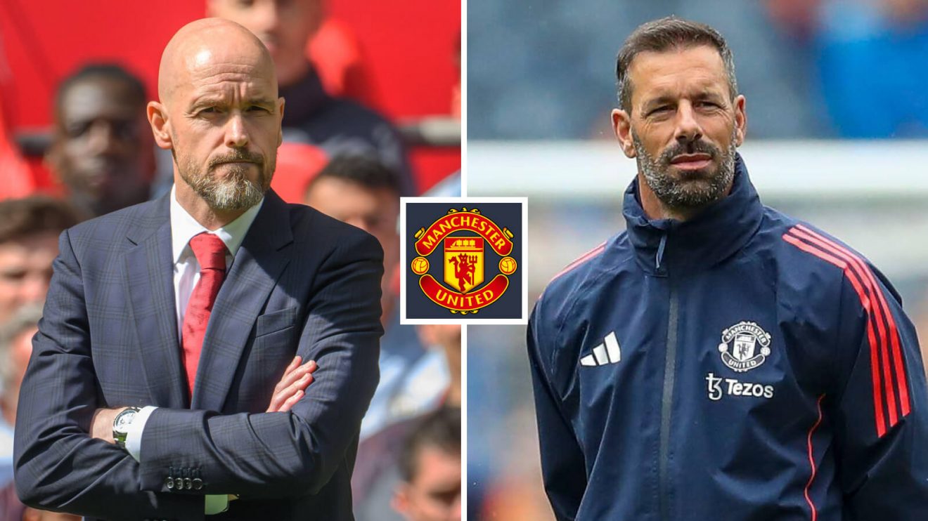 Man Utd boss Erik ten Hag and Ruud van Nistelrooy