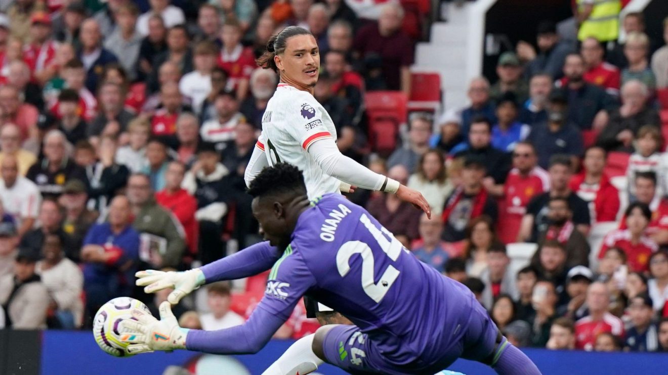 Liverpool striker Darwin Nunez