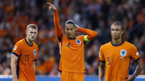 Van Dijk, Koeman react to De Ligt’s latest mistake as Man Utd defender puts in another nightmare display