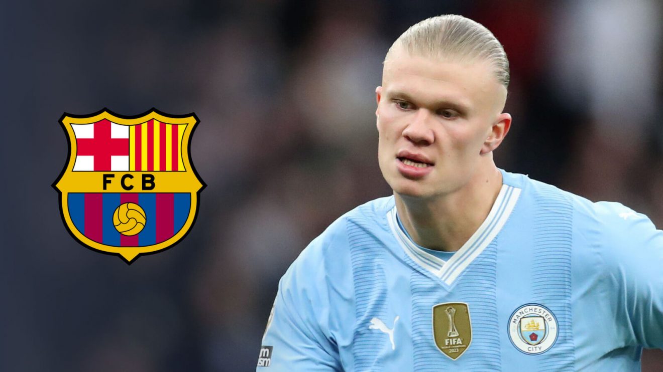 Man City striker Erling Haaland