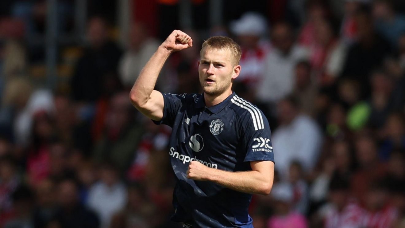 Man Utd defender Matthijs De Ligt