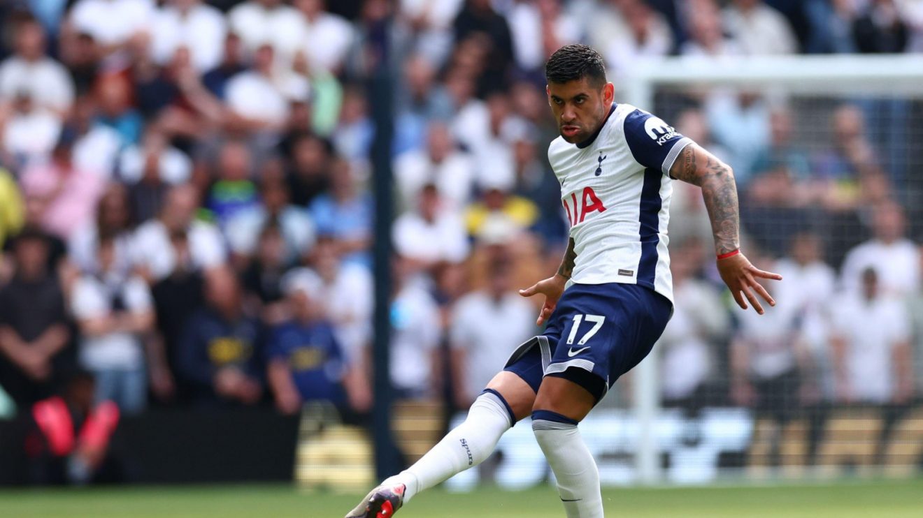 Tottenham defender Cristian Romero