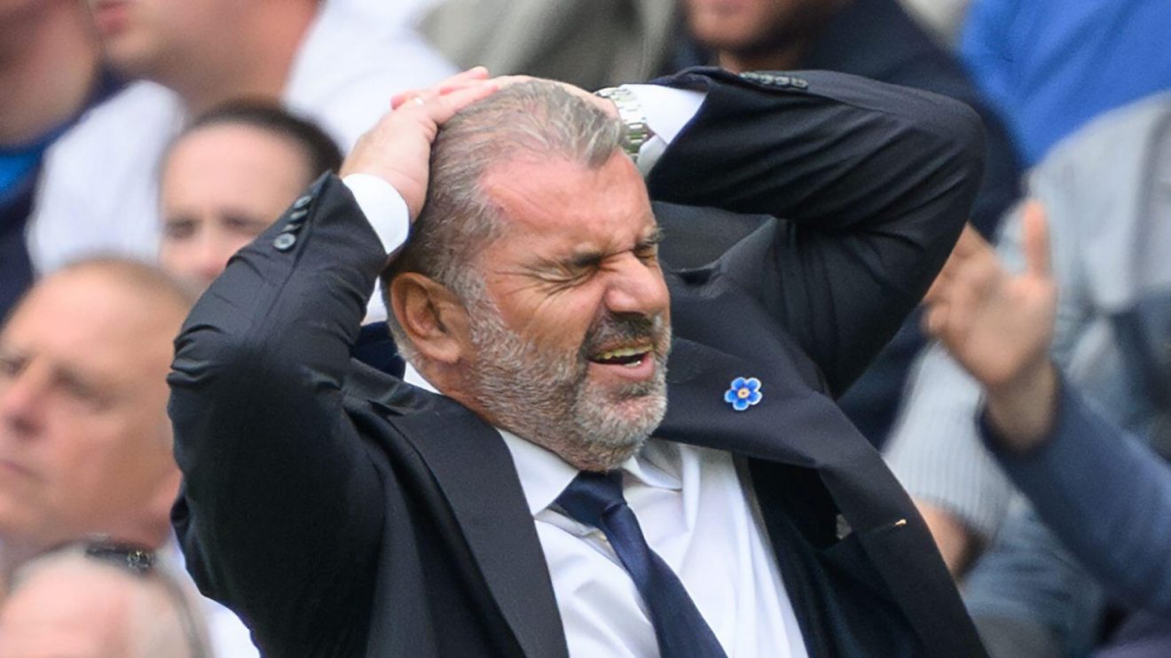 Tottenham boss Ange Postecoglou
