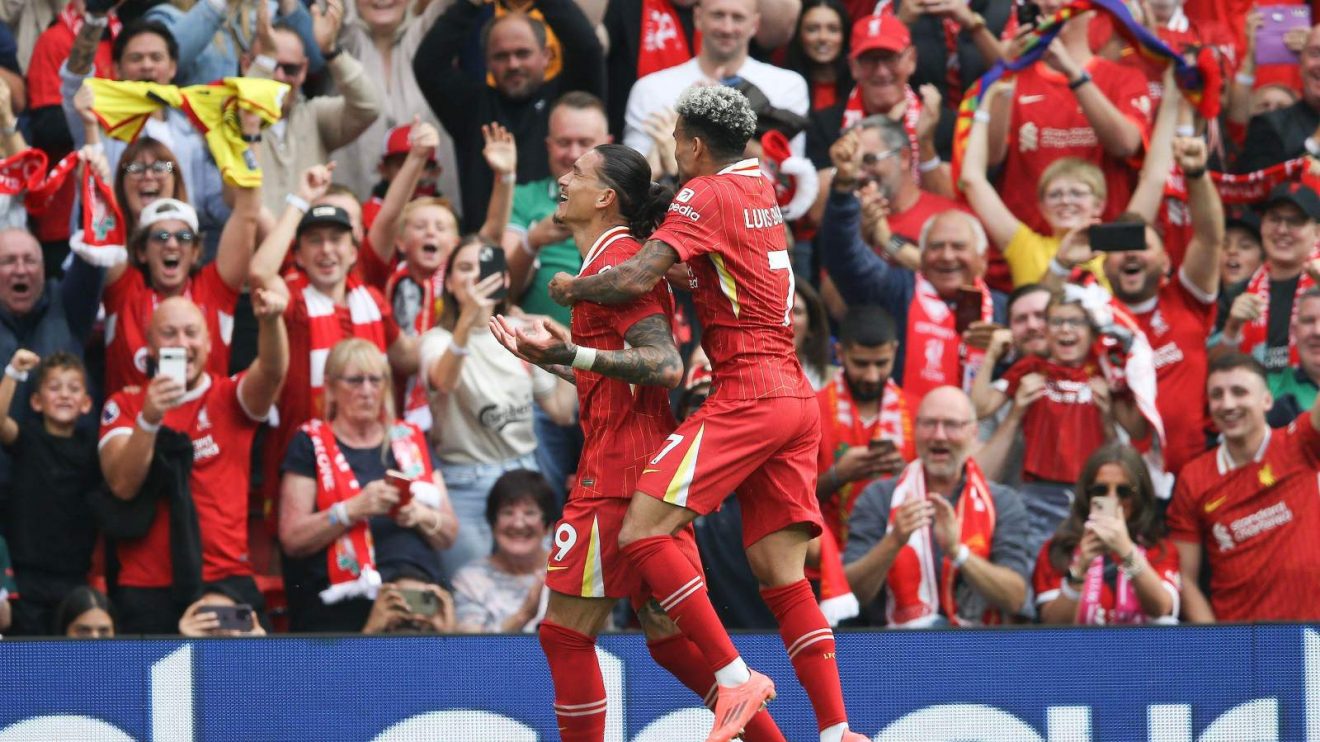 Liverpool striker Darwin Nunez