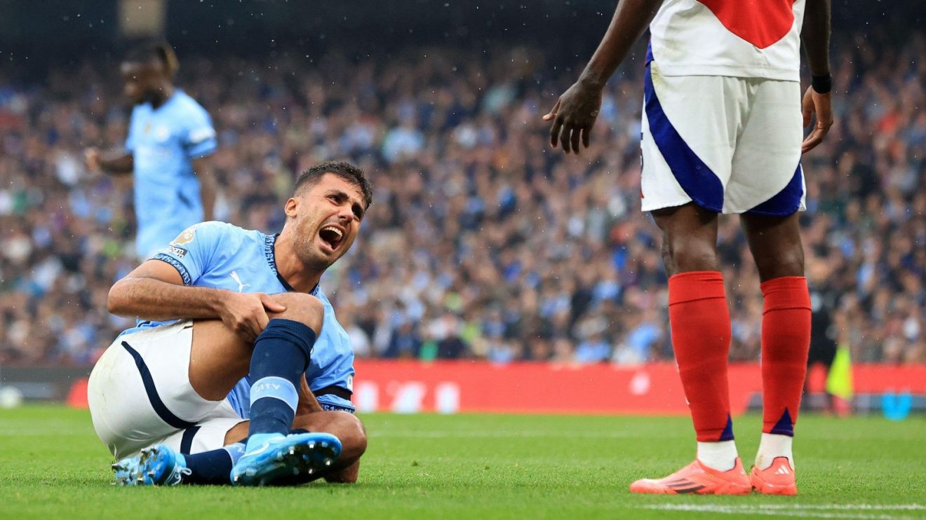 Rodri Rysunek Man City: Expert gives grim ACL verdict as Pep waits on Rodri injury ...