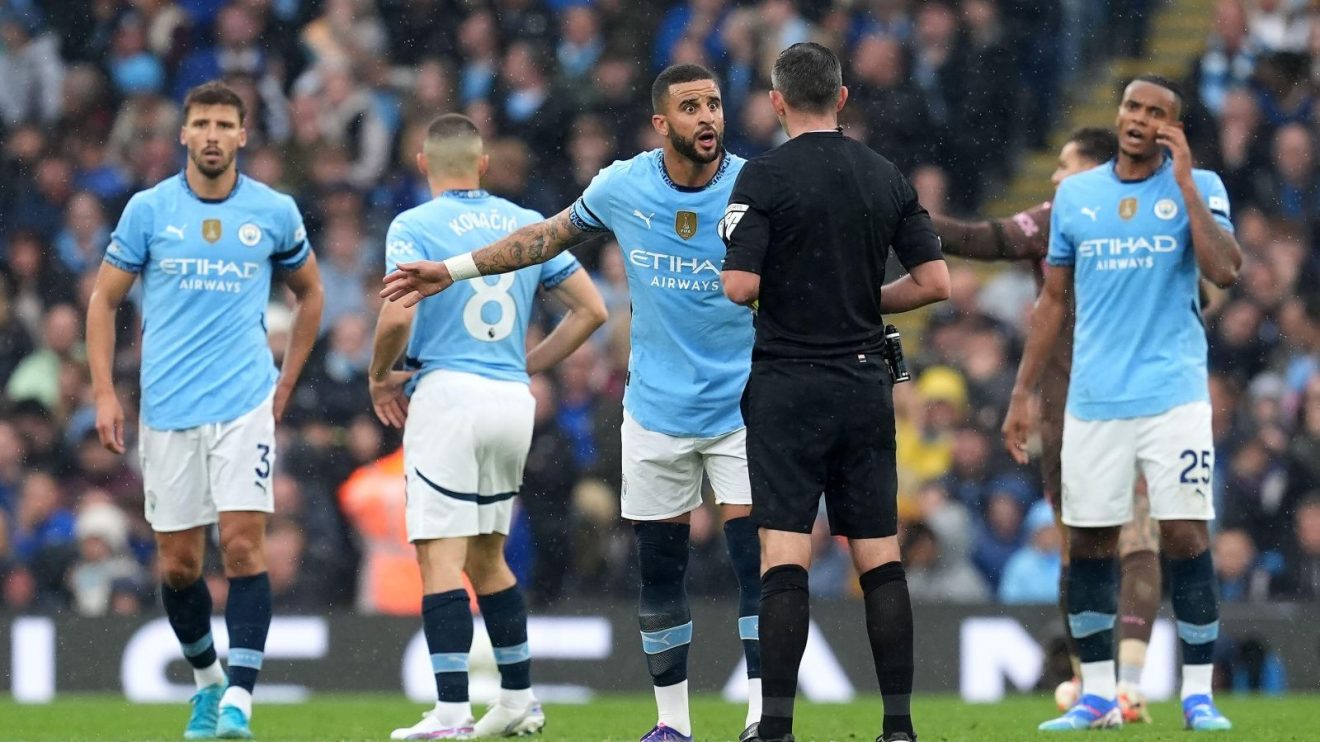 Man City defender Kyle Walker