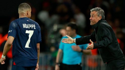 Luis Enrique wishes former PSG star ‘well’ despite rumours of fall out at Parc des Princes
