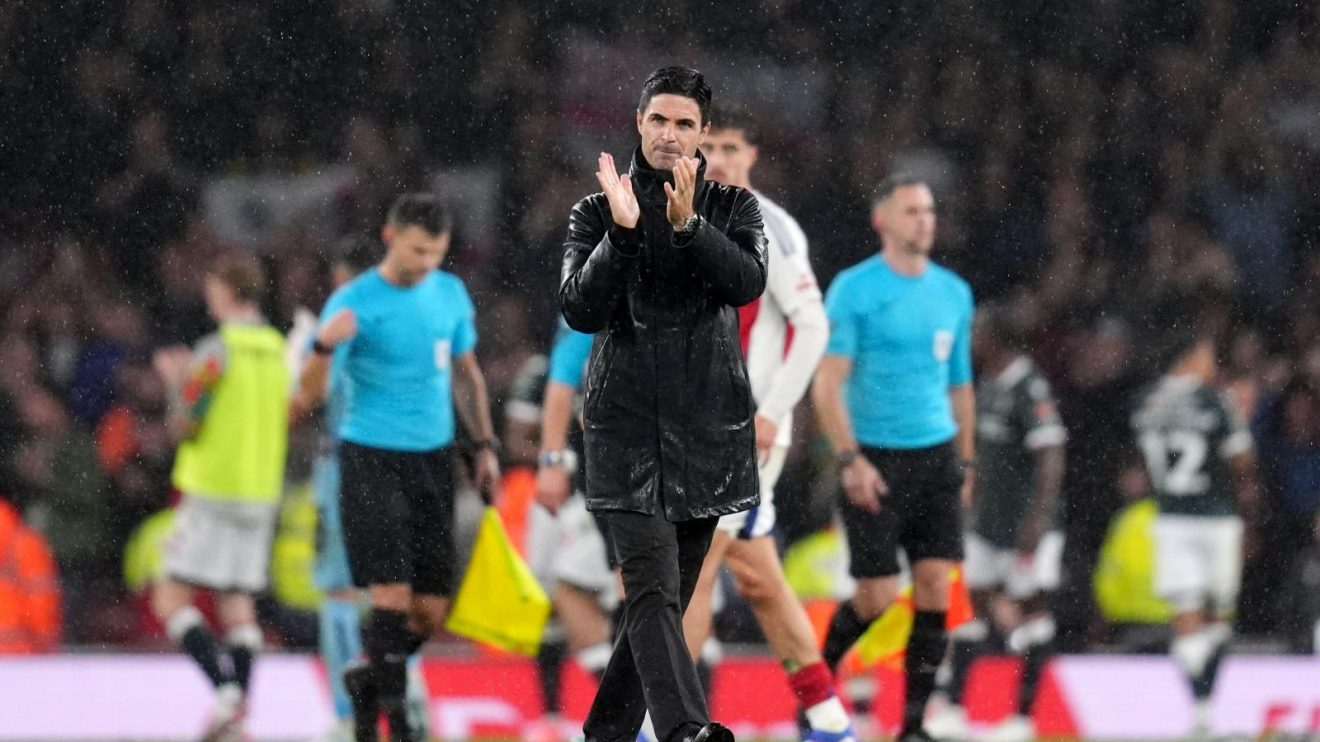Arsenal boss Mikel Arteta