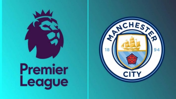 Man City and the Premier League logo