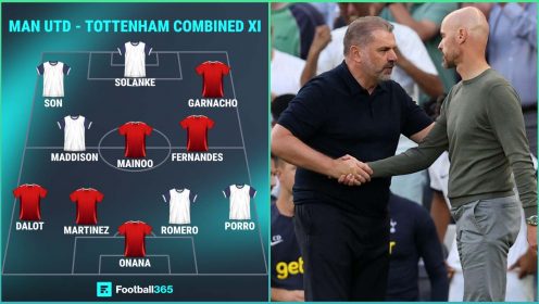 Man Utd – Tottenham combined XI includes no Ratcliffe signings, Onana over Vicario