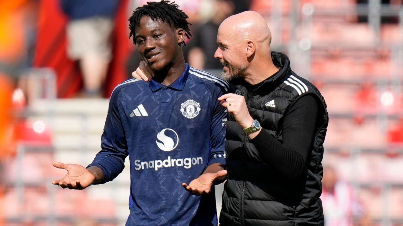 Man Utd: Kobbie Mainoo and Erik ten Hag
