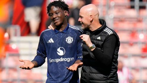 Man Utd boost (for once) as Ten Hag favourite joins Maguire in training after injury scare