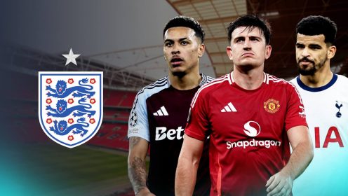 England squad: Man Utd, Aston Villa stars among notable omissions; Tottenham forward called up