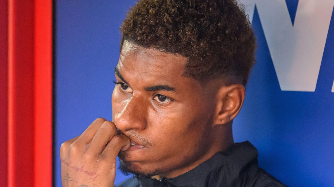 Man Utd forward Marcus Rashford