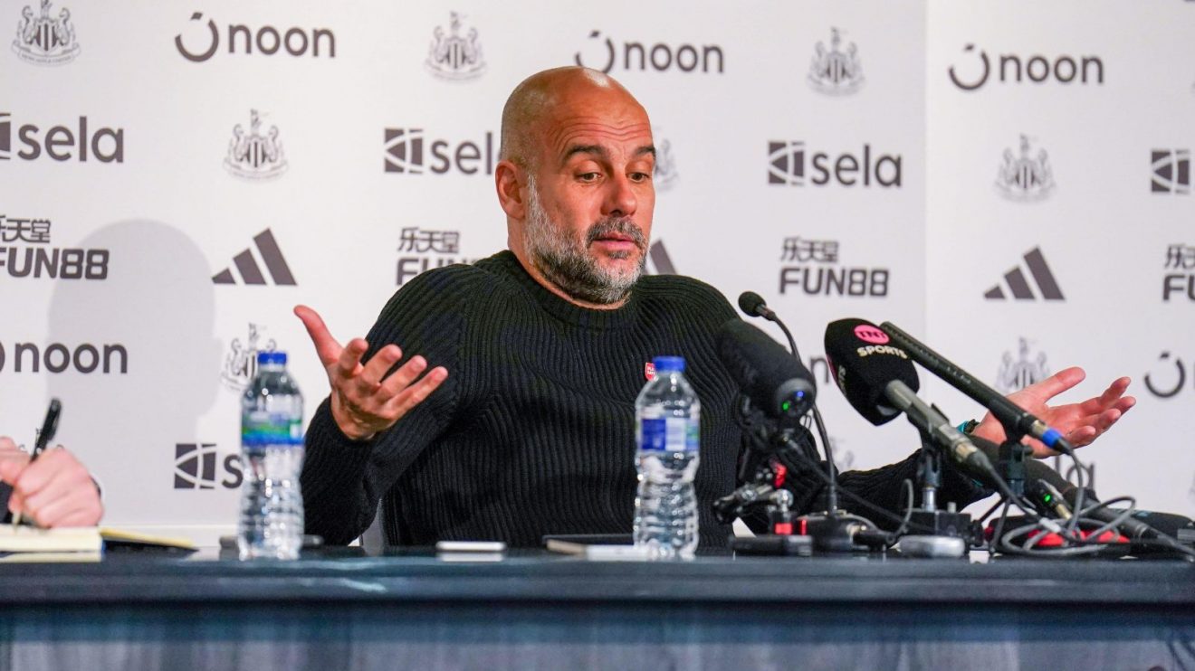 Man CIty boss Pep Guardiola