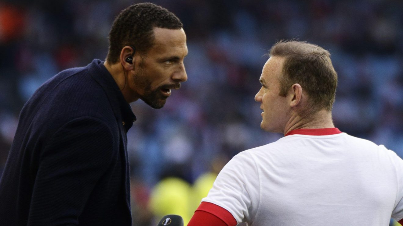 Man Utd legends Rio Ferdinand and Wayne Rooney