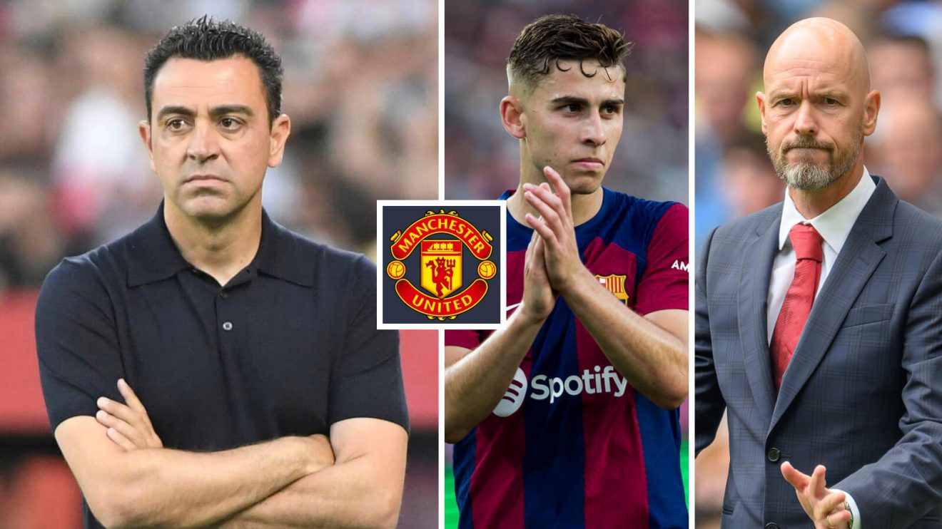 Man Utd boss Erik ten Hag and Xavi