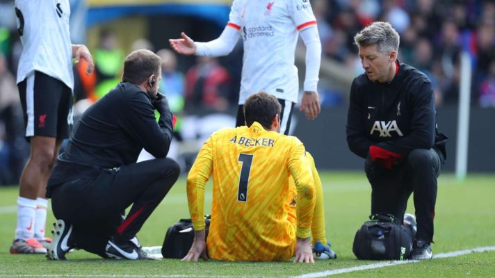 Alisson receives treatment