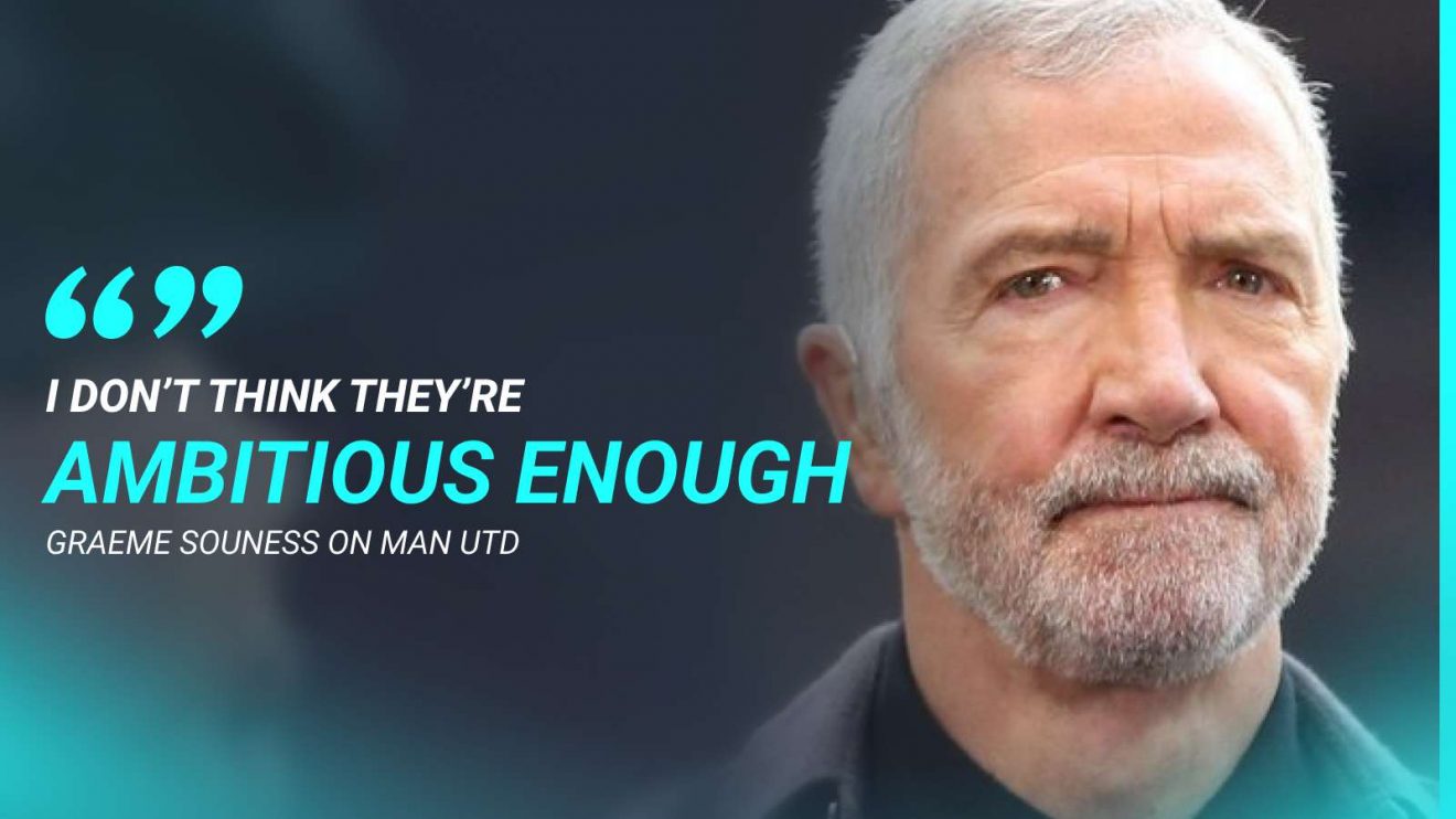 Graeme Souness, Man Utd quote graphic