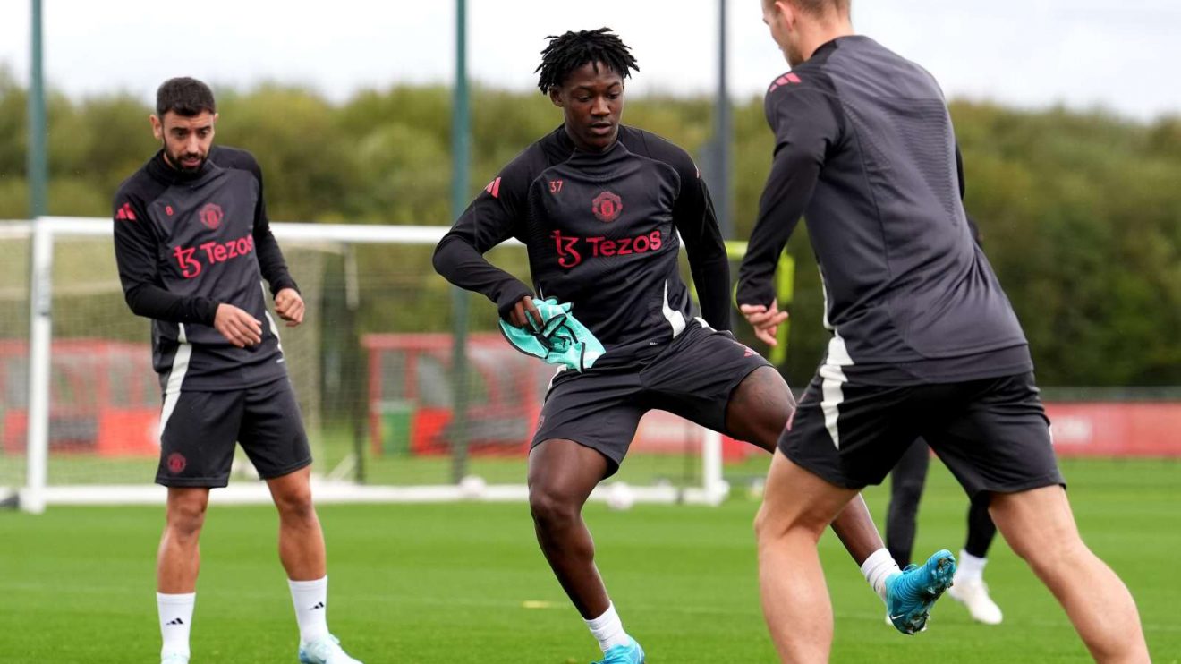 Man Utd midfielder Kobbie Mainoo