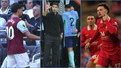Premier League winners and losers: Slot and Hojlund shame Martin, Paqueta and ‘naive’ Arsenal