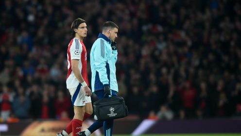 Arsenal: Football injury expert makes Calafiori injury prediction after Shakhtar win