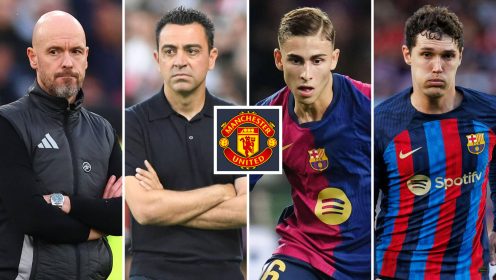 Ten Hag’s ‘time has run out’ at Man Utd as ‘increasingly closer’ Xavi demands two signings