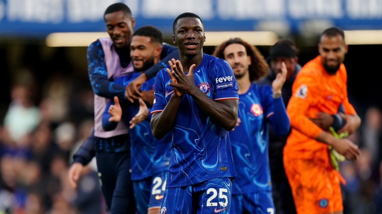 Chelsea midfielder Moises Caicedo