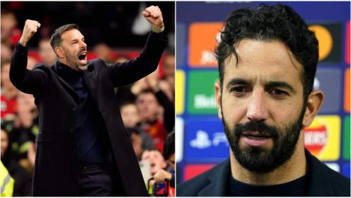 Amorim says he’s ‘where I am supposed to be’ in first Man Utd interview as RvN pens farewell message