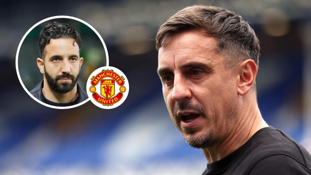 Man Utd legend Gary Neville and Ruben Amorim