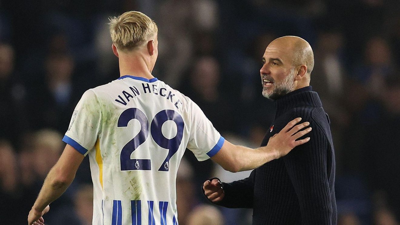 Man City Brighton Guardiola