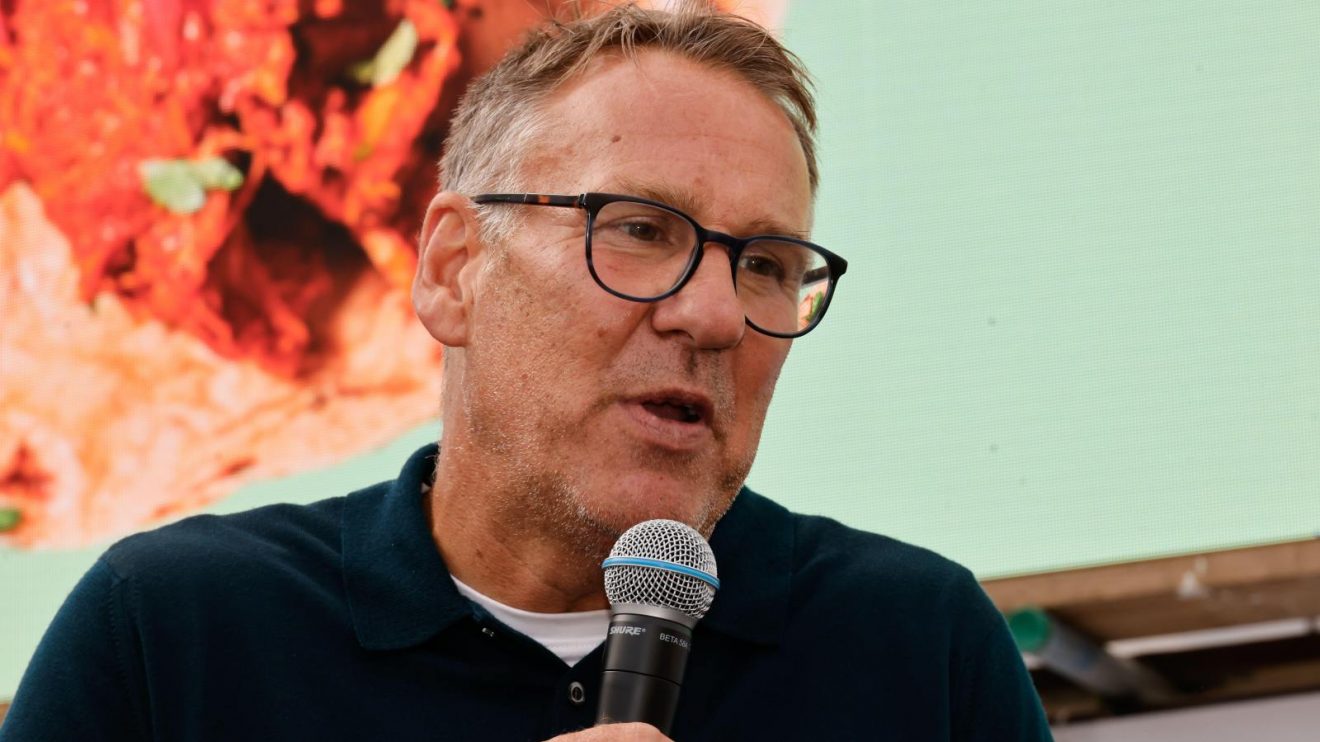 Arsenal legend Paul Merson during an interview