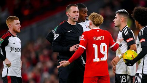 Don’t be surprised if referees think you and your manager are c***s