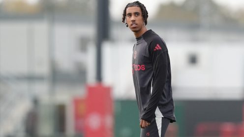 Leny Yoro reveals what Amorim sends him on WhatsApp as Man Utd head coach ‘will kill you’