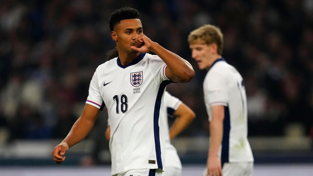 Ollie Watkins scores for England