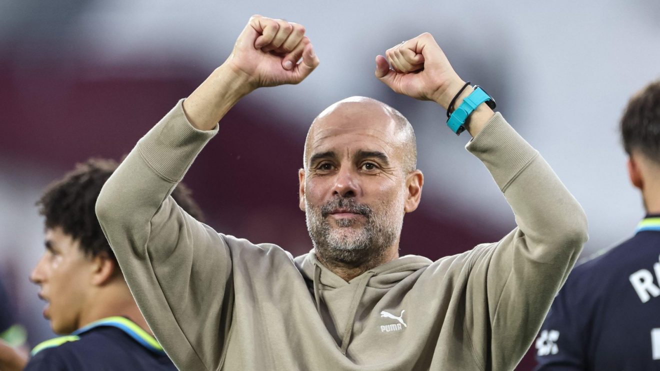 Man City boss Pep Guardiola