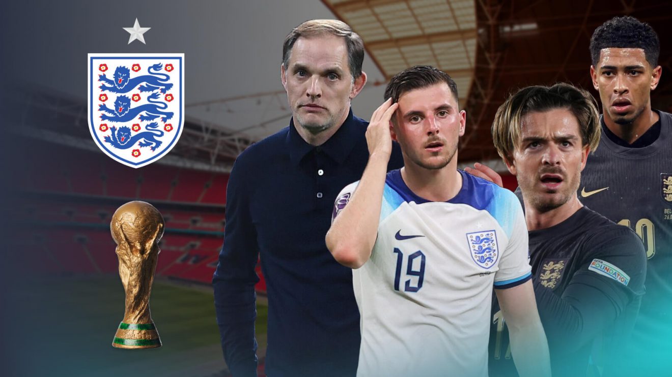 England World Cup ladder