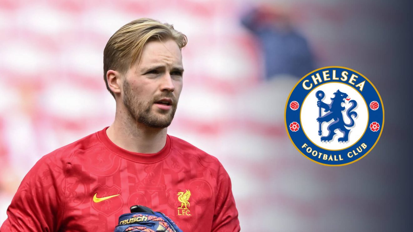 Liverpool goalkeeper Caoimhin Kelleher