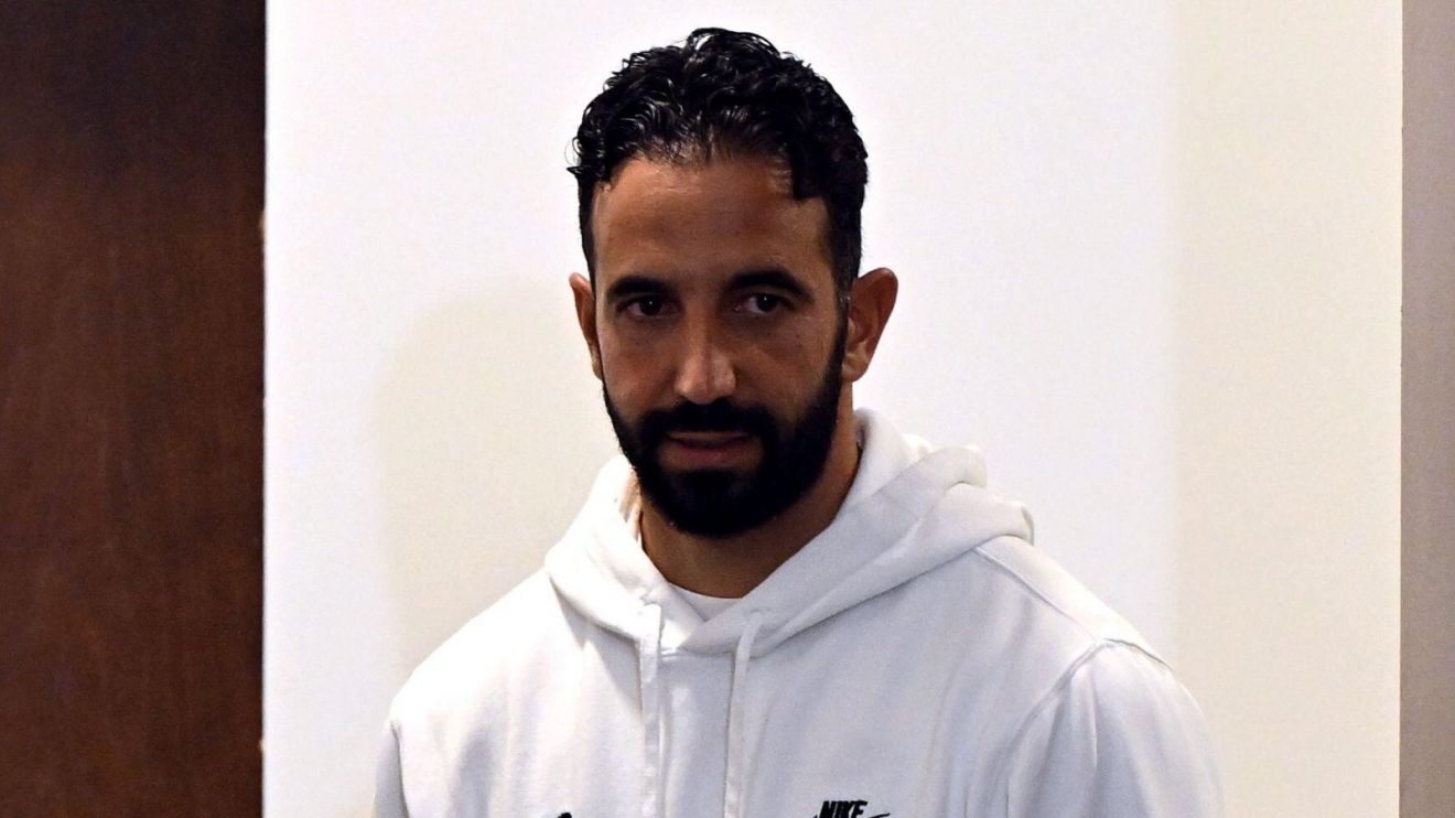 Manchester United head coach Ruben Amorim