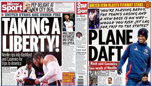 Guardiola contract ignored as more digs at Rashford take back-page precedent