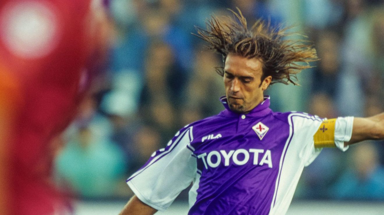 Fiorentina striker Gabriel Batistuta