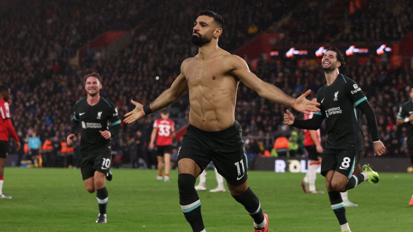 Liverpool forward Mohamed Salah