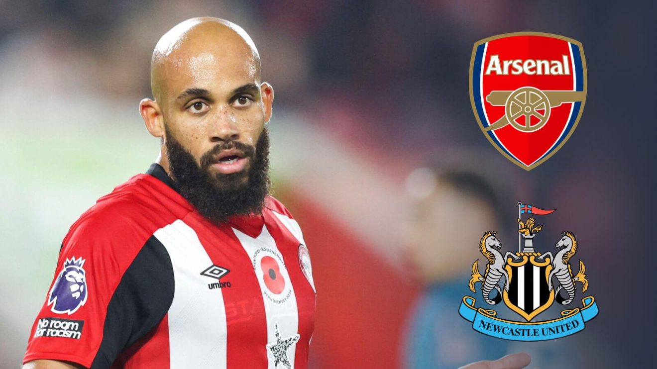 Arsenal and Newcastle transfer target Bryan Mbeumo